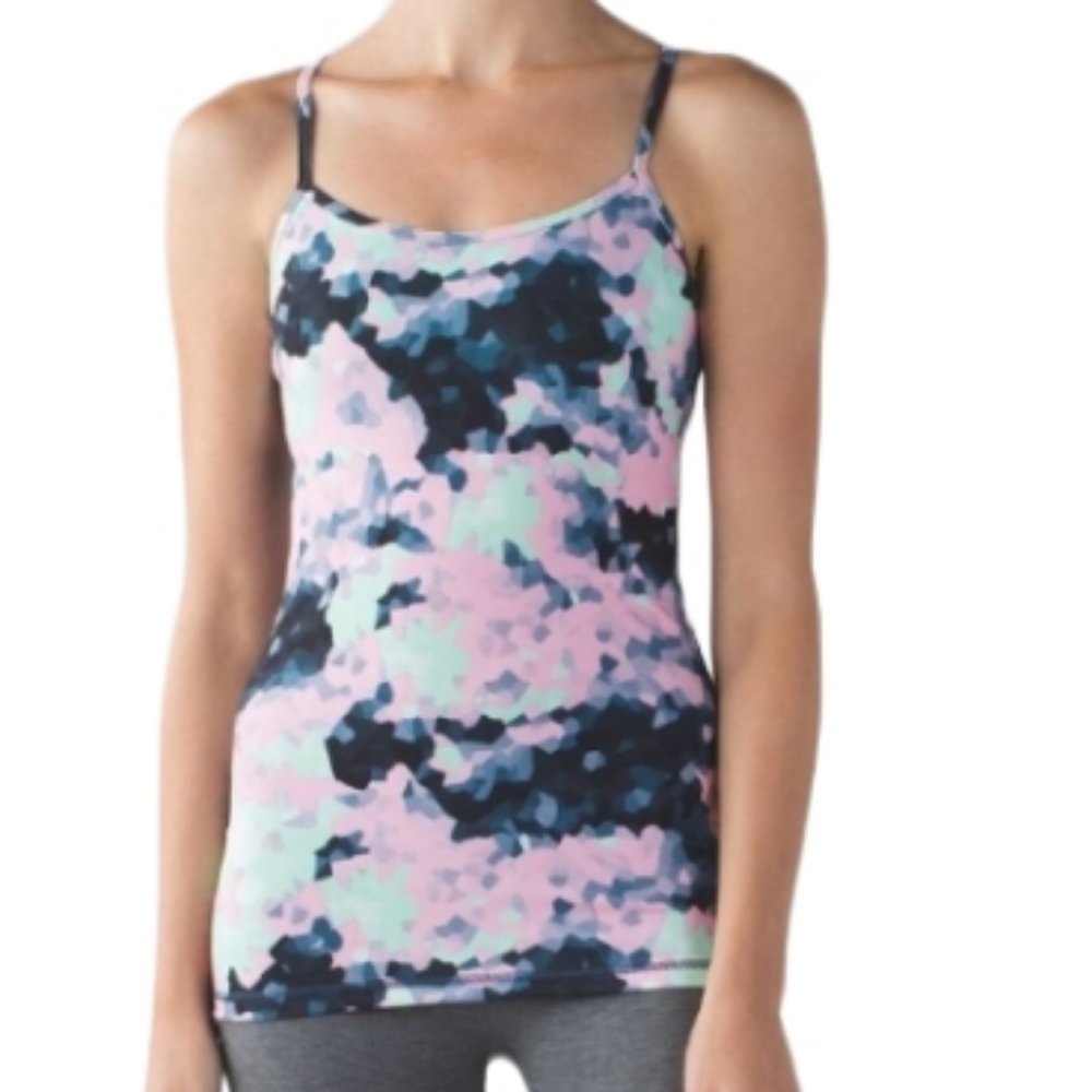 Lululemon athletica Multicolored  Abstract Print Tank